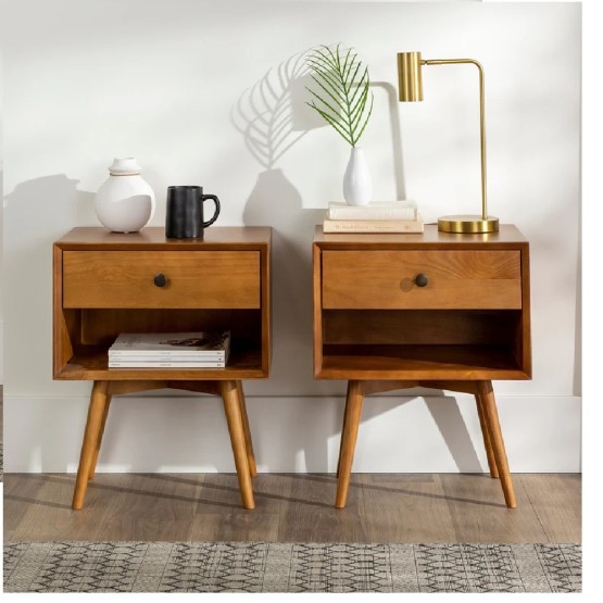 Mesa Cabeceira Aurora 1 gaveta